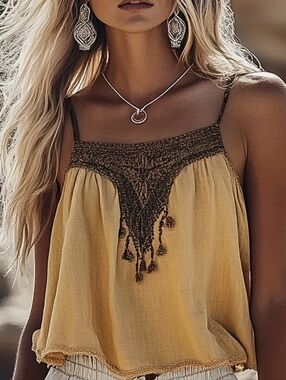 Boho tank top